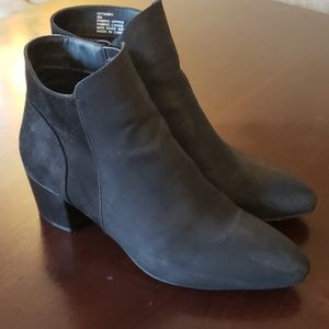 Black ankle boots